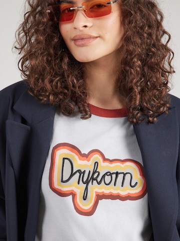 DRYKORN Tričko 'RILA_P2' – šedá
