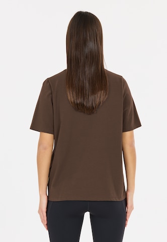 SOS Performance Shirt 'Mera' in Brown