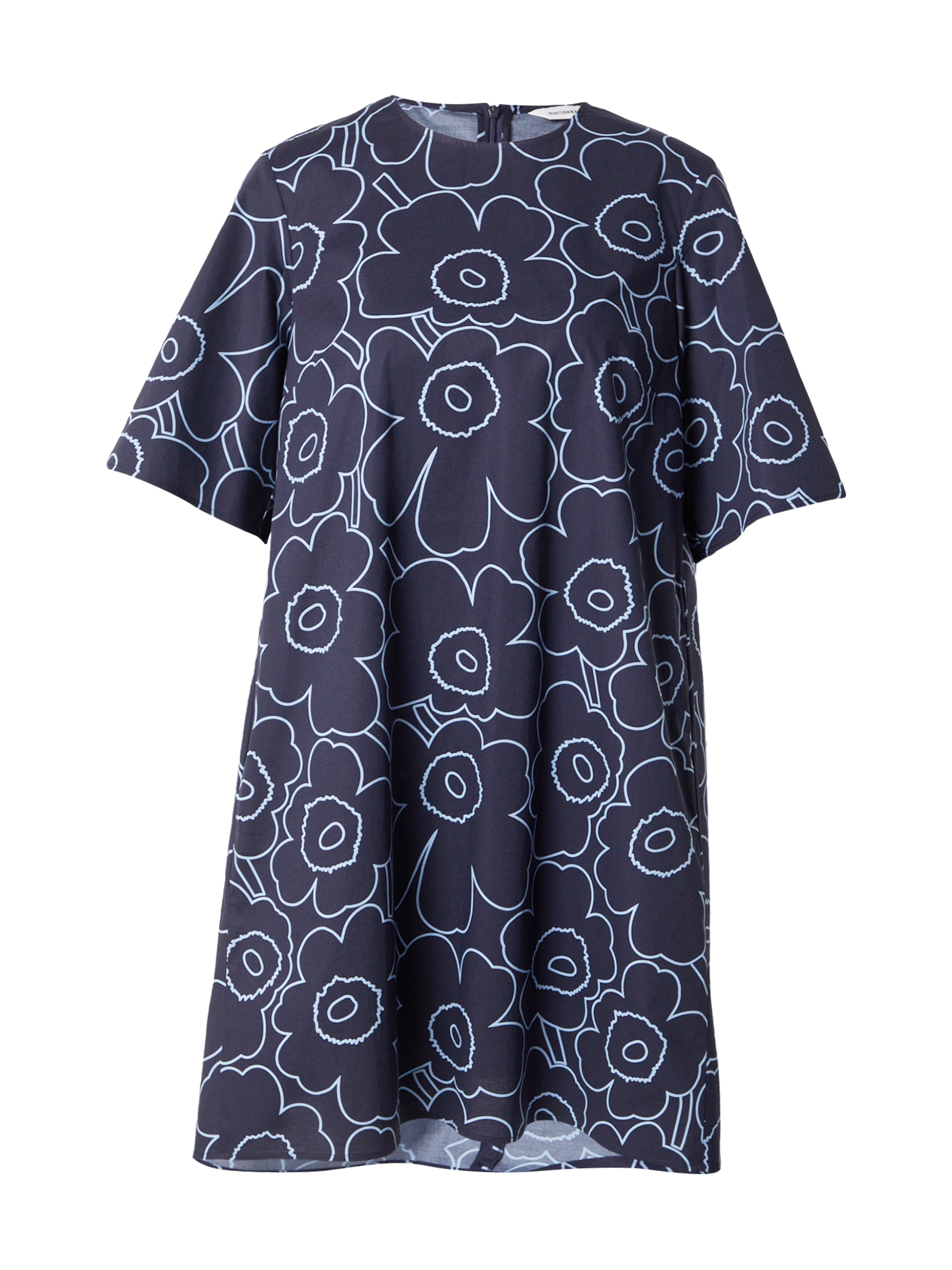 Marimekko Šaty 'KUKKIVA' - Modrá: predná strana