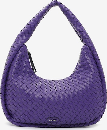 Suri Frey Pouch ' Karly ' in Purple: front