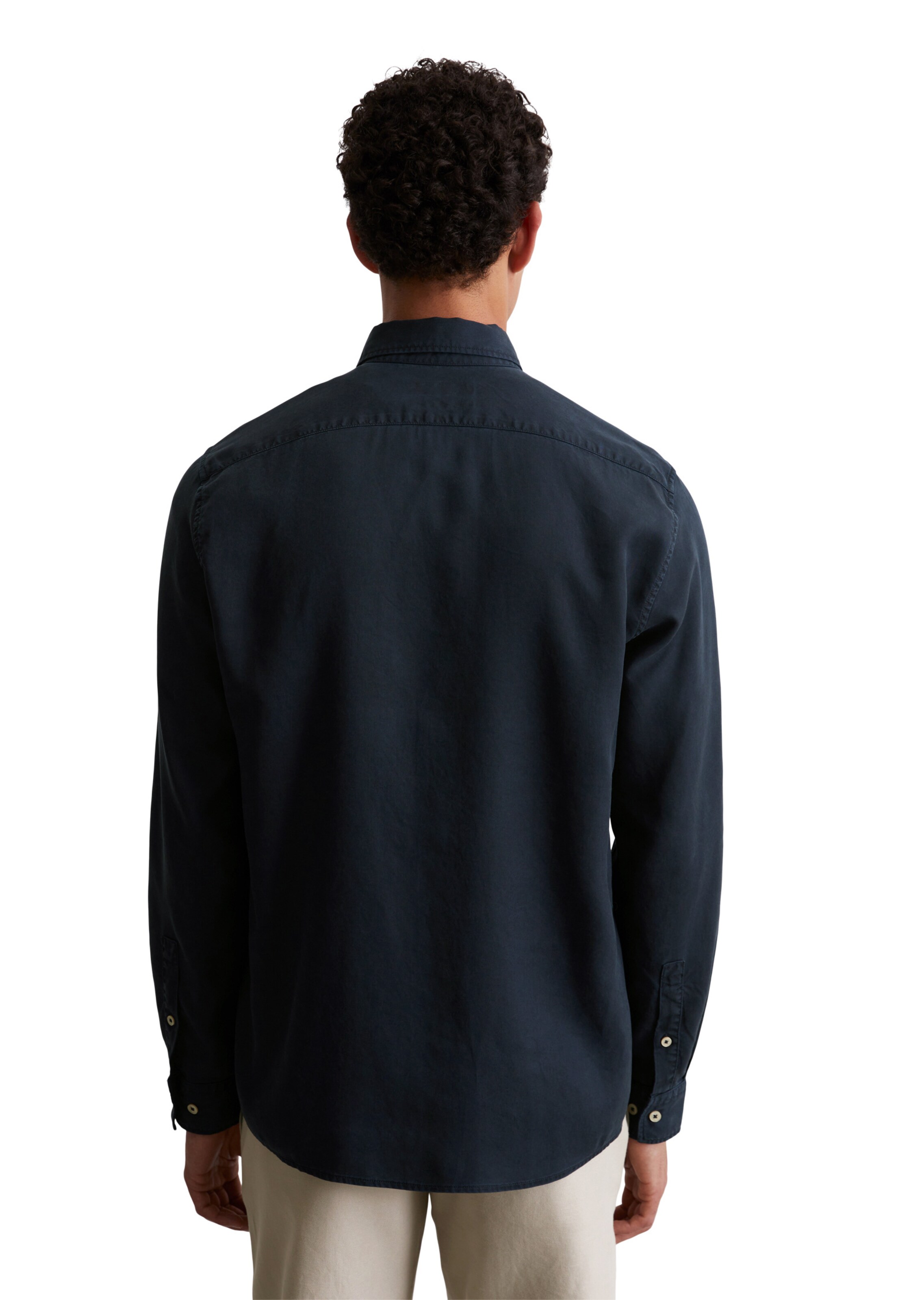 Marc O'Polo Slim fit Overhemd in Blauw