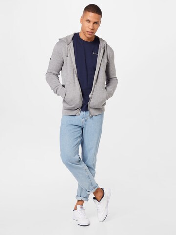 Superdry Sweatjacke in Grau