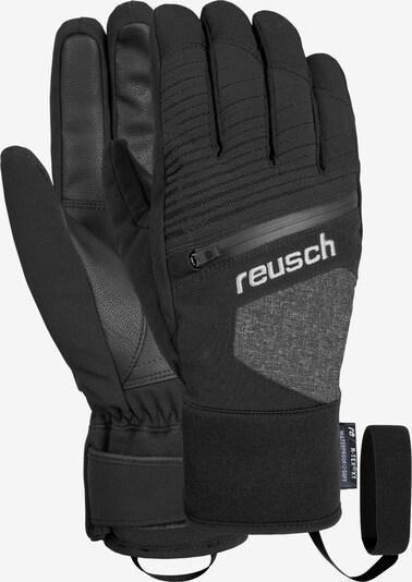 REUSCH Fingerhandschuhe 'Theo R-TEX® XT' in grau / schwarz, Produktansicht