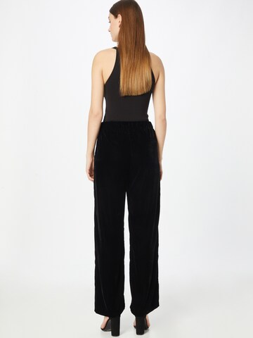 GAP Wide leg Broek in Zwart