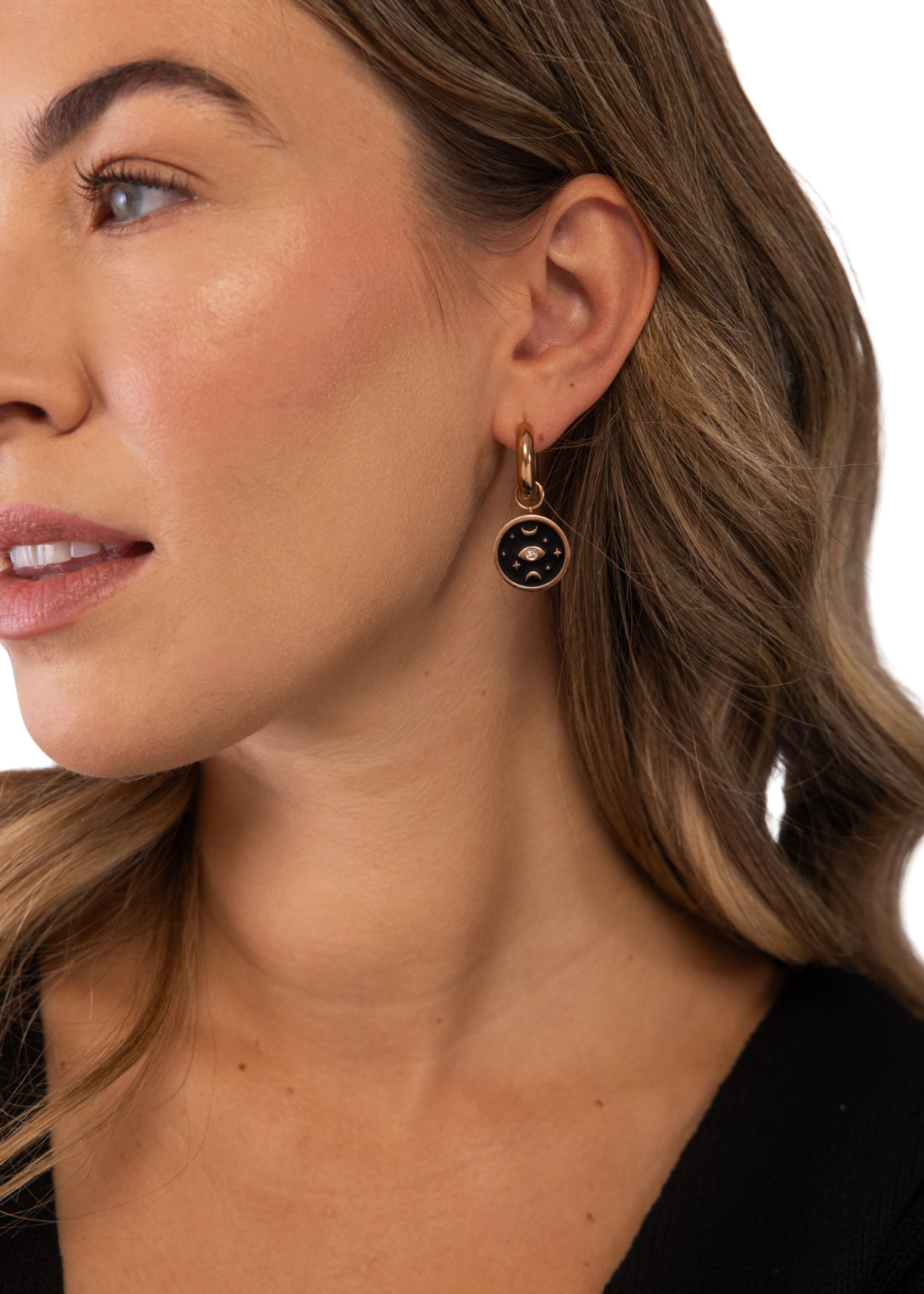 PURELEI Oorbellen 'Galaxy' in Goud