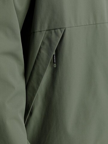 Veste mi-saison Jack & Jones Plus en vert