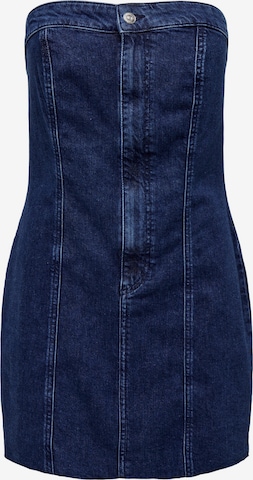 ONLY Letní šaty 'BOWIE' – modrá: přední strana