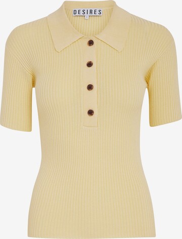 DESIRES Sweater 'Geisha' in Yellow: front