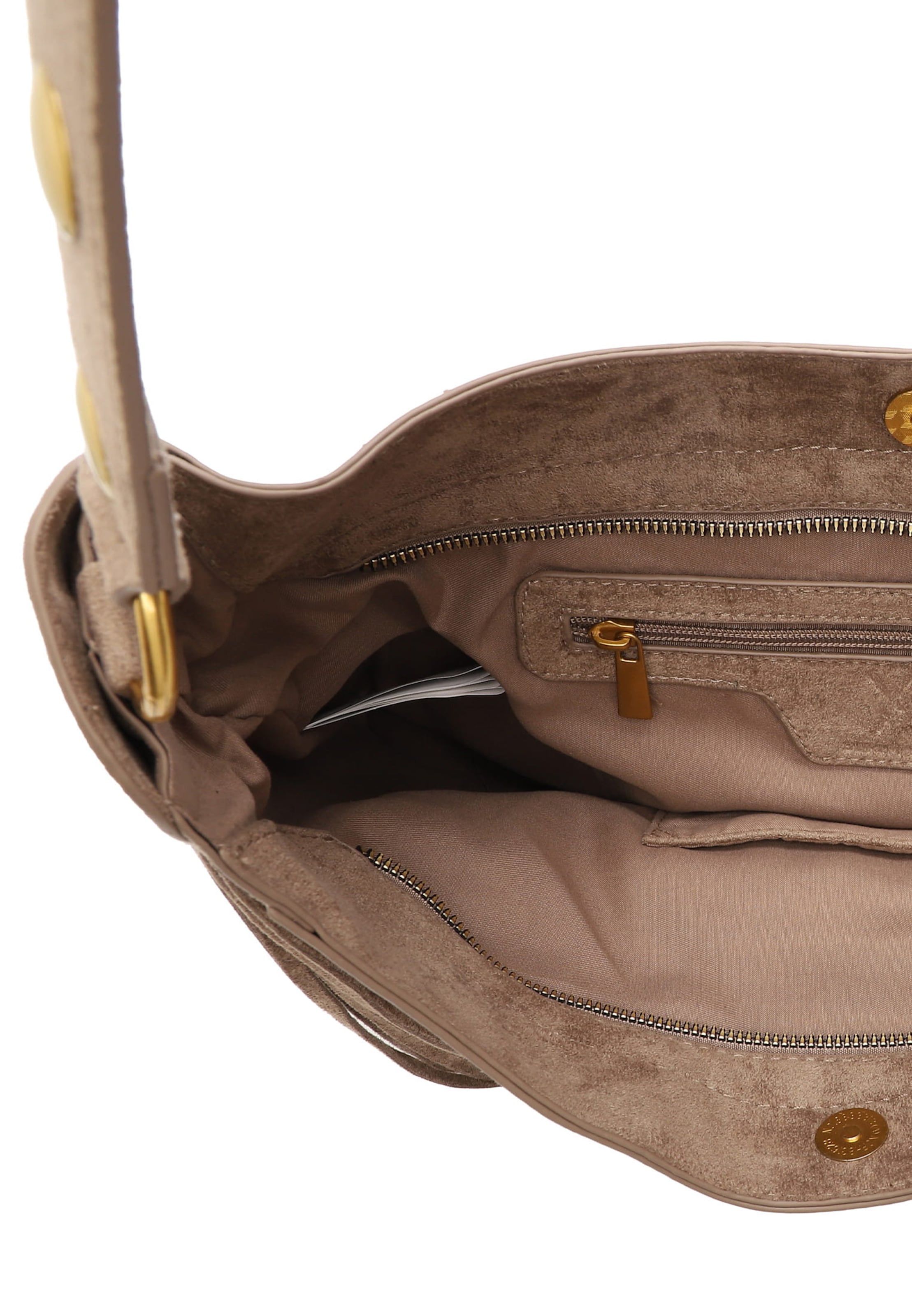 Borsa a sacco 'Elly' di Suri Frey in beige