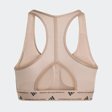 ADIDAS PERFORMANCE Bralette Sports Bra in Beige
