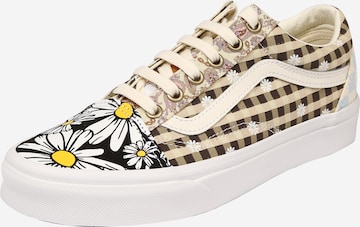 Baskets basses 'Old Skool' VANS en beige : devant