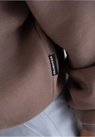 Prohibited Sweatshirt 'Five-Star' in Grau