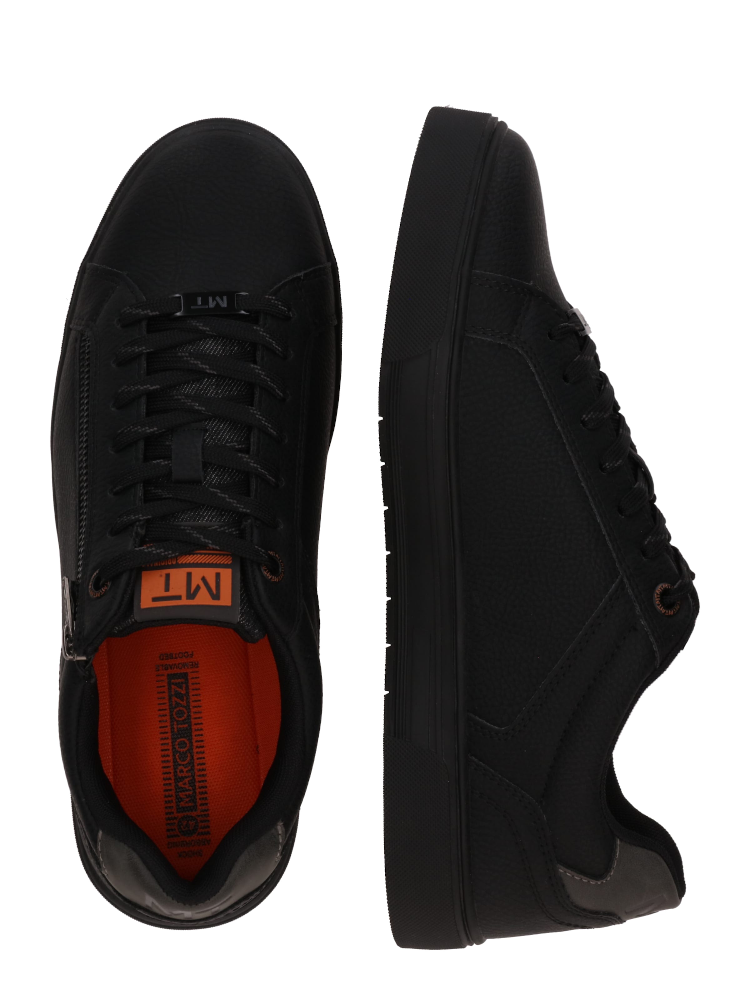 melns MARCO TOZZI Zemie brīvā laika apavi