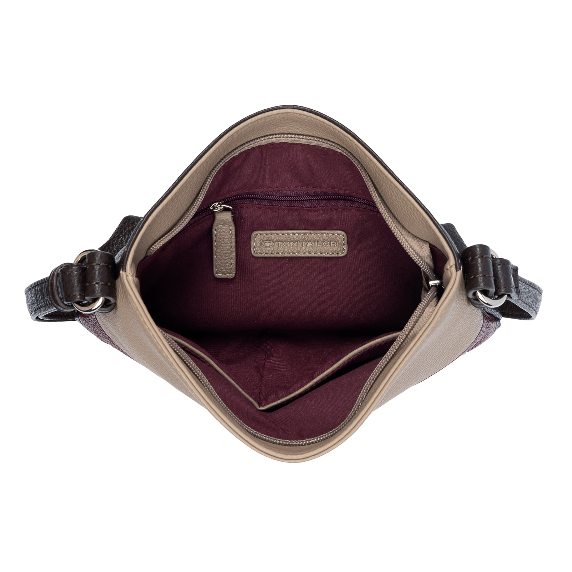 TOM TAILOR Crossbody Bag in Brown