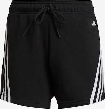 ADIDAS PERFORMANCE Shorts in Schwarz: front