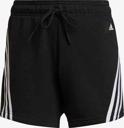 Pantaloni sport ADIDAS PERFORMANCE pe negru / alb, Vizualizare produs