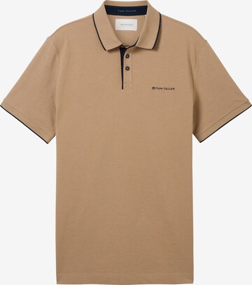 TOM TAILOR Shirt in Bruin: voorkant