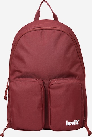 LEVI'S Backpack 'Campus' in Red: front