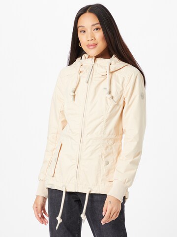 Ragwear Between-Season Jacket 'DANKA' in Beige: front