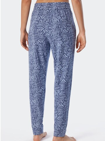 Pantalon de pyjama SCHIESSER en bleu