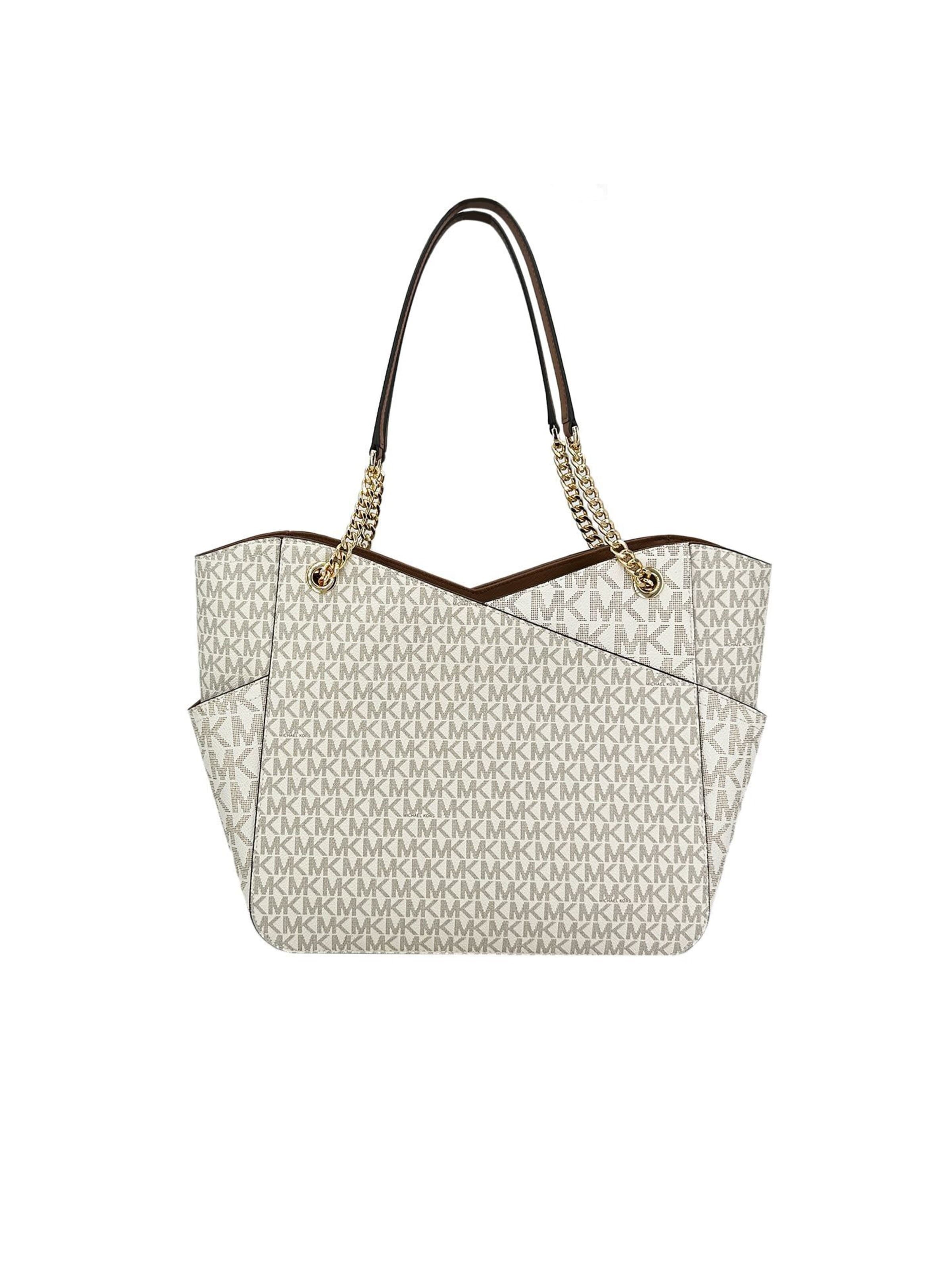 Borsa a spalla di Michael Kors in beige
