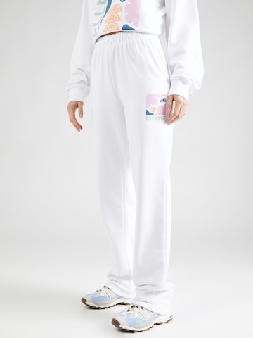 ELLESSE Regular Pants 'Sylvana' in White: front