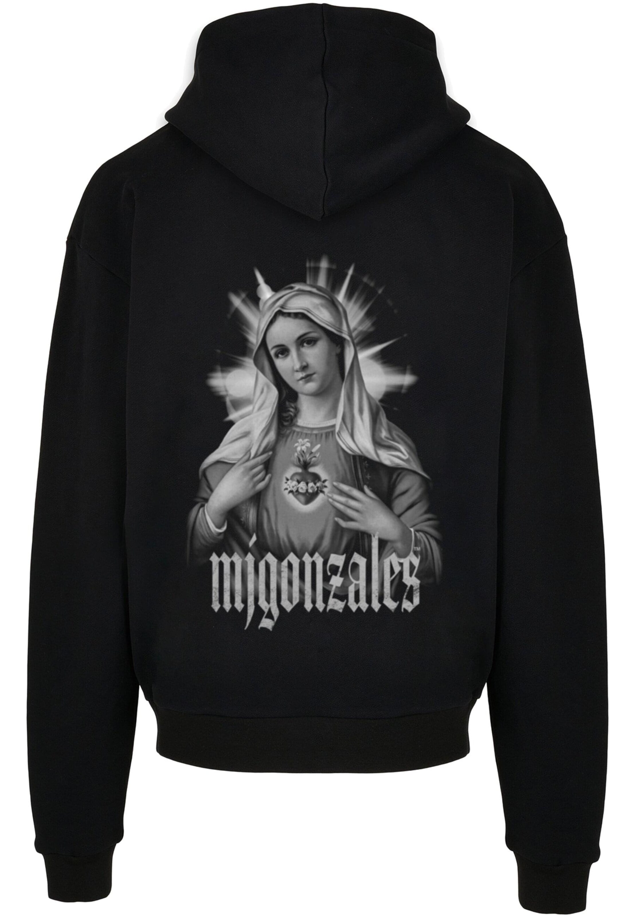 MJ Gonzales Суичър 'Lady Of Grace' в черно