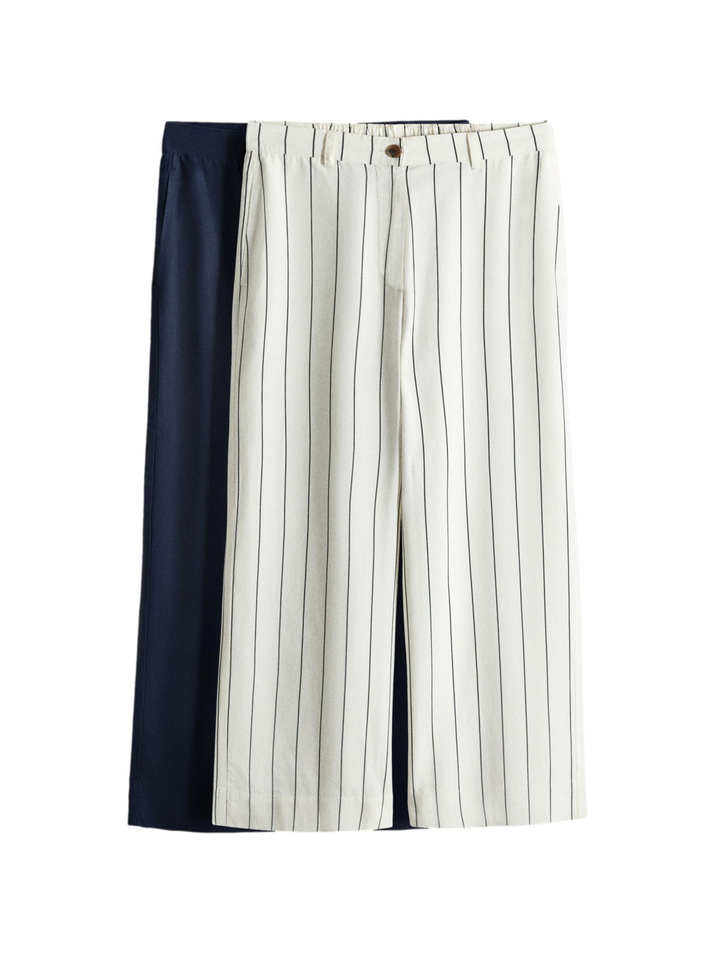 The Set Hose in navy / schwarz / weiß, Produktansicht