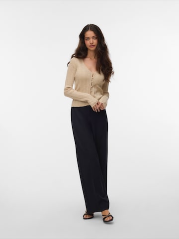 VERO MODA - Pierna ancha Pantalón de pinzas 'VMMAYLI' en negro