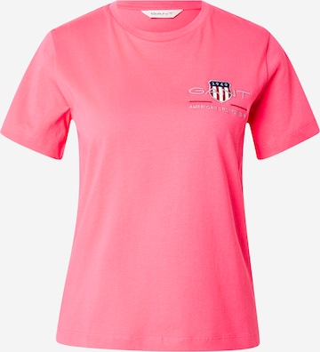 GANT Тениска в розово: отпред