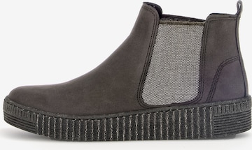 GABOR Chelsea Boots in Grey: front