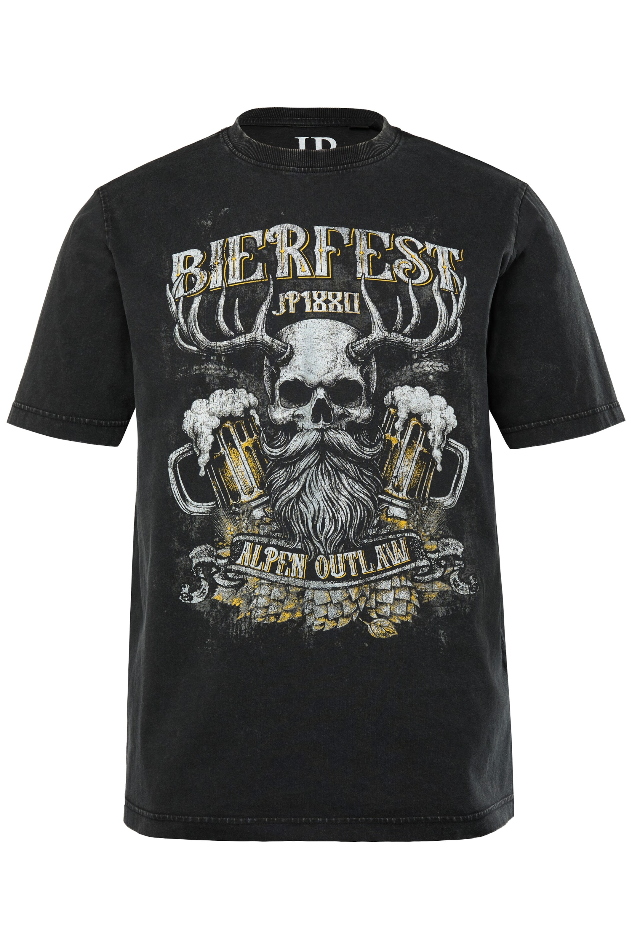 JP1880 Shirt in Black: front
