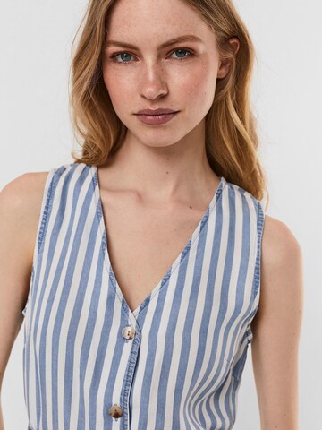 VERO MODA Zomerjurk 'Viviana' in Blauw