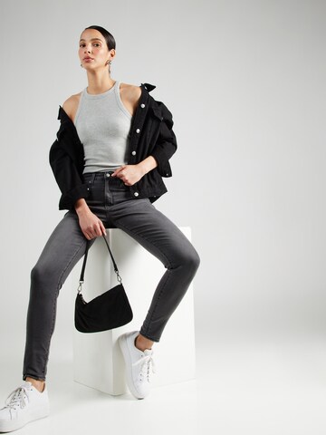 LEVI'S ® Skinny Jeans '721 HIGH RISE SKINNY' in Grau