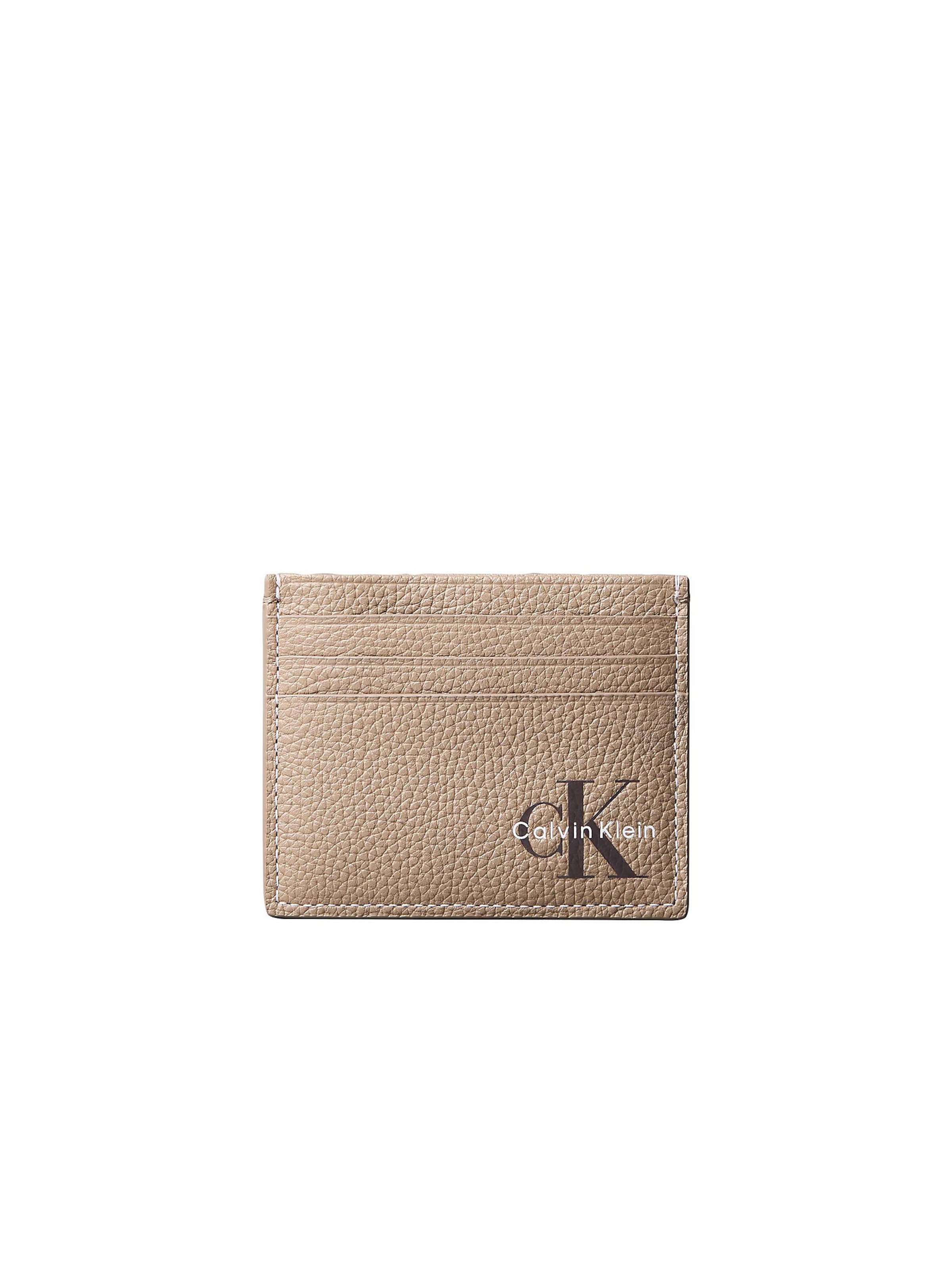 Calvin Klein Portemonnaie in Braun: Vorderseite