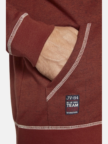 Jan Vanderstorm Sweatvest ' Jokora ' in Rood