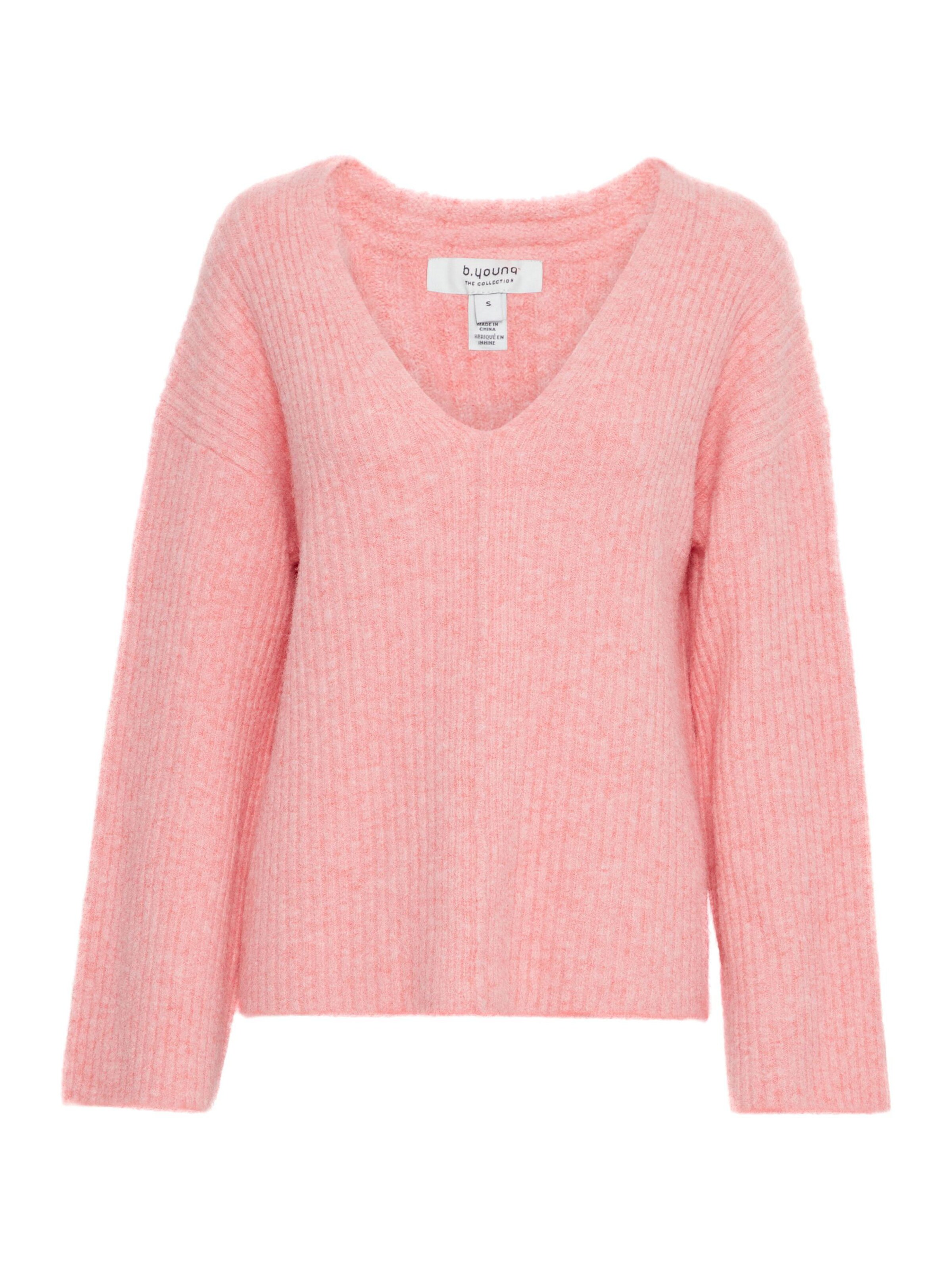 Pull-over 'Omea' b.young en rose : devant