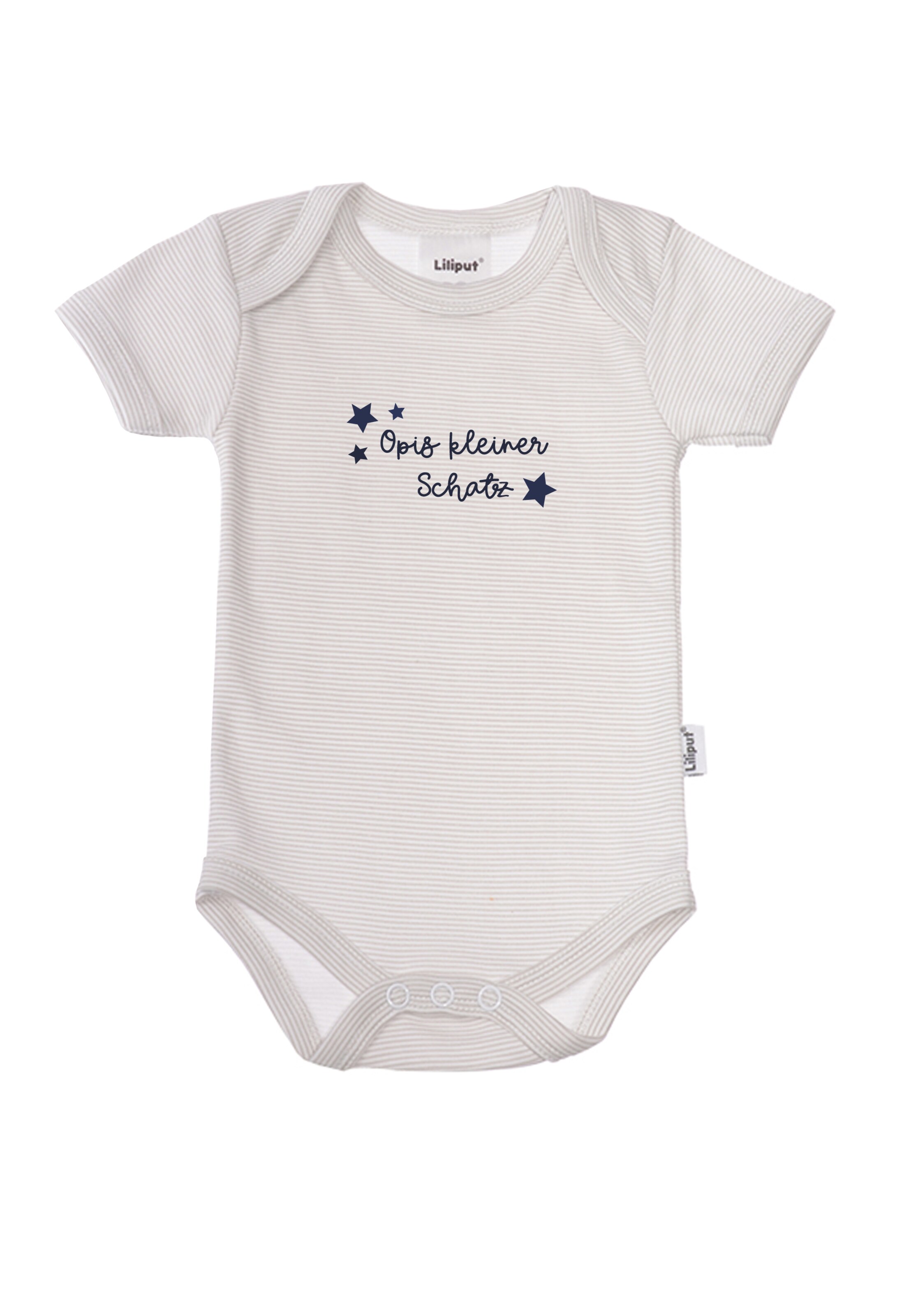 LILIPUT Romper/Bodysuit 'Omis Liebling' in Grey