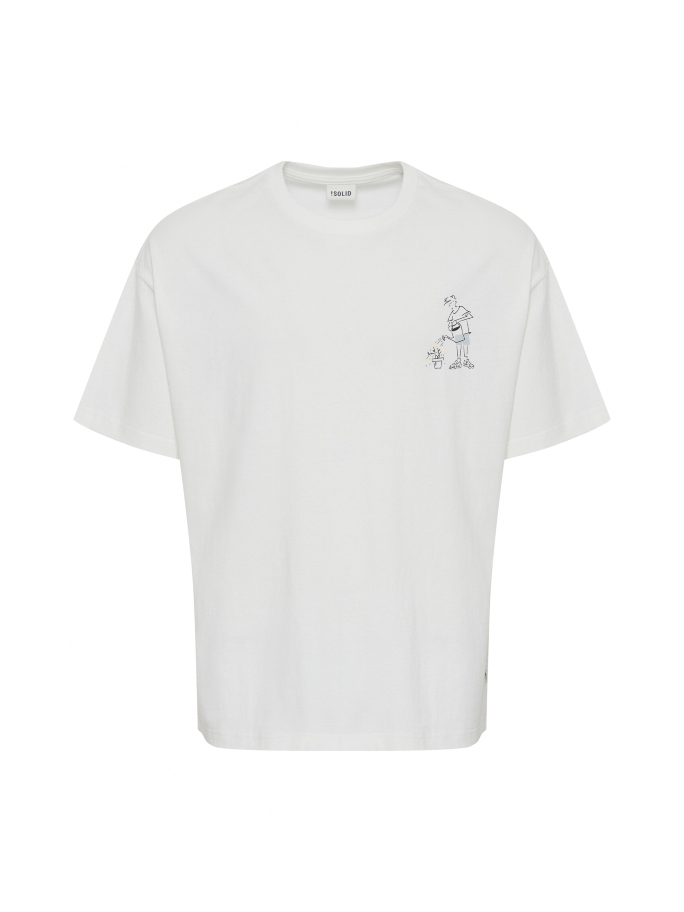 T-Shirt 'IMRE' !Solid en blanc : devant