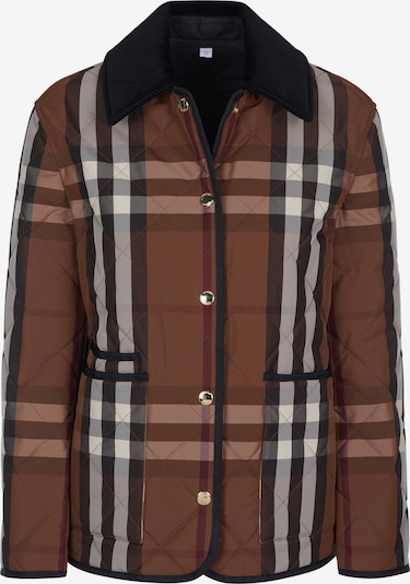 BURBERRY Winterjacke 'Burberry DRANEFELD Jacke braun' in XS in braun, Produktansicht