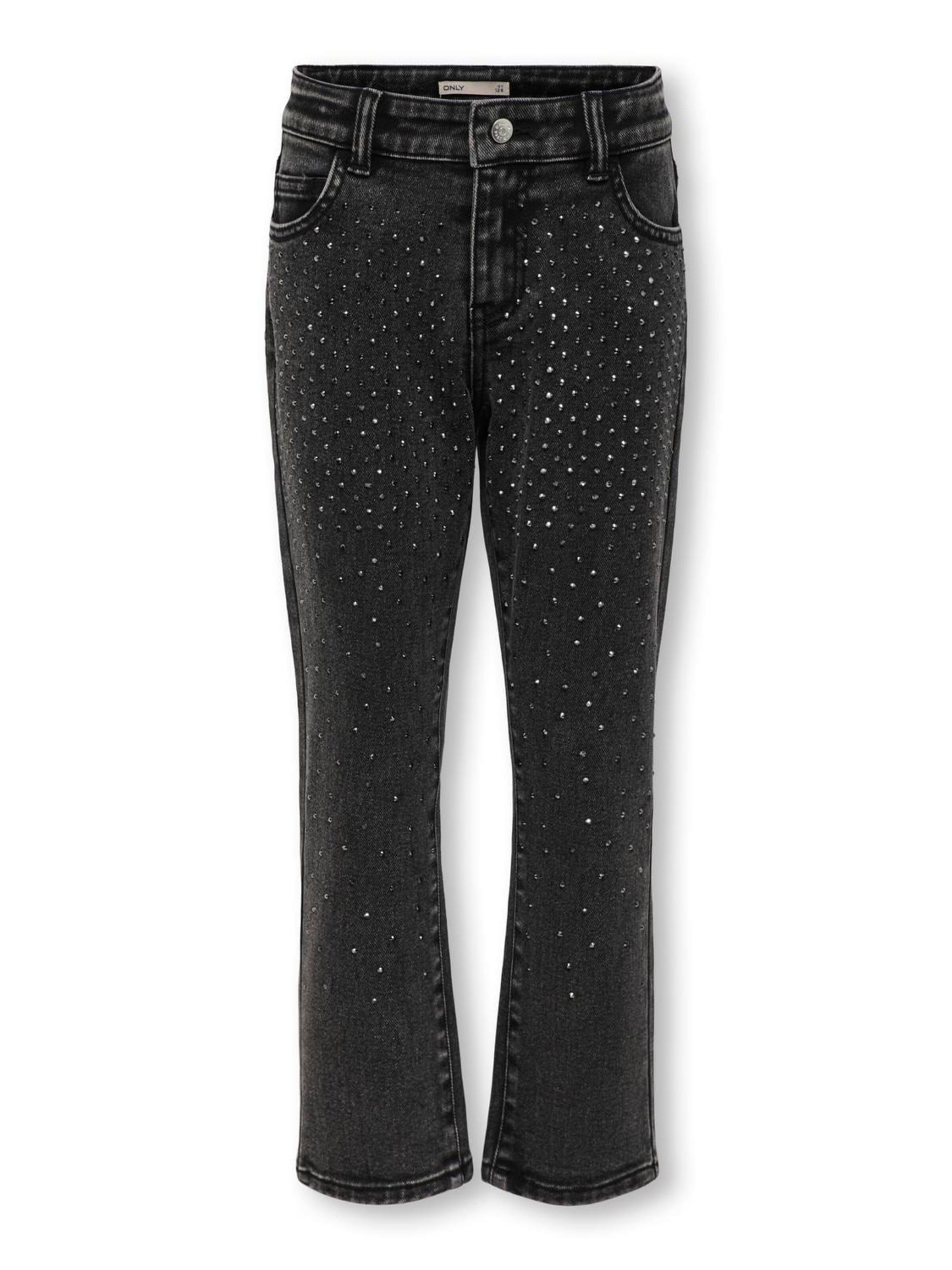 ONLY Baggy Jeans 'Emily' in Black: front