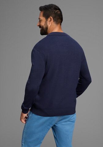 Man's World Pullover in Blau
