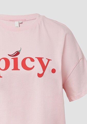 QS T-Shirt in Pink