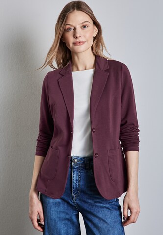 STREET ONE Basic Blazer in Rot: Vorderseite