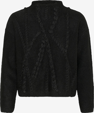 Pull-over 'Sola' My Essential Wardrobe en noir : devant