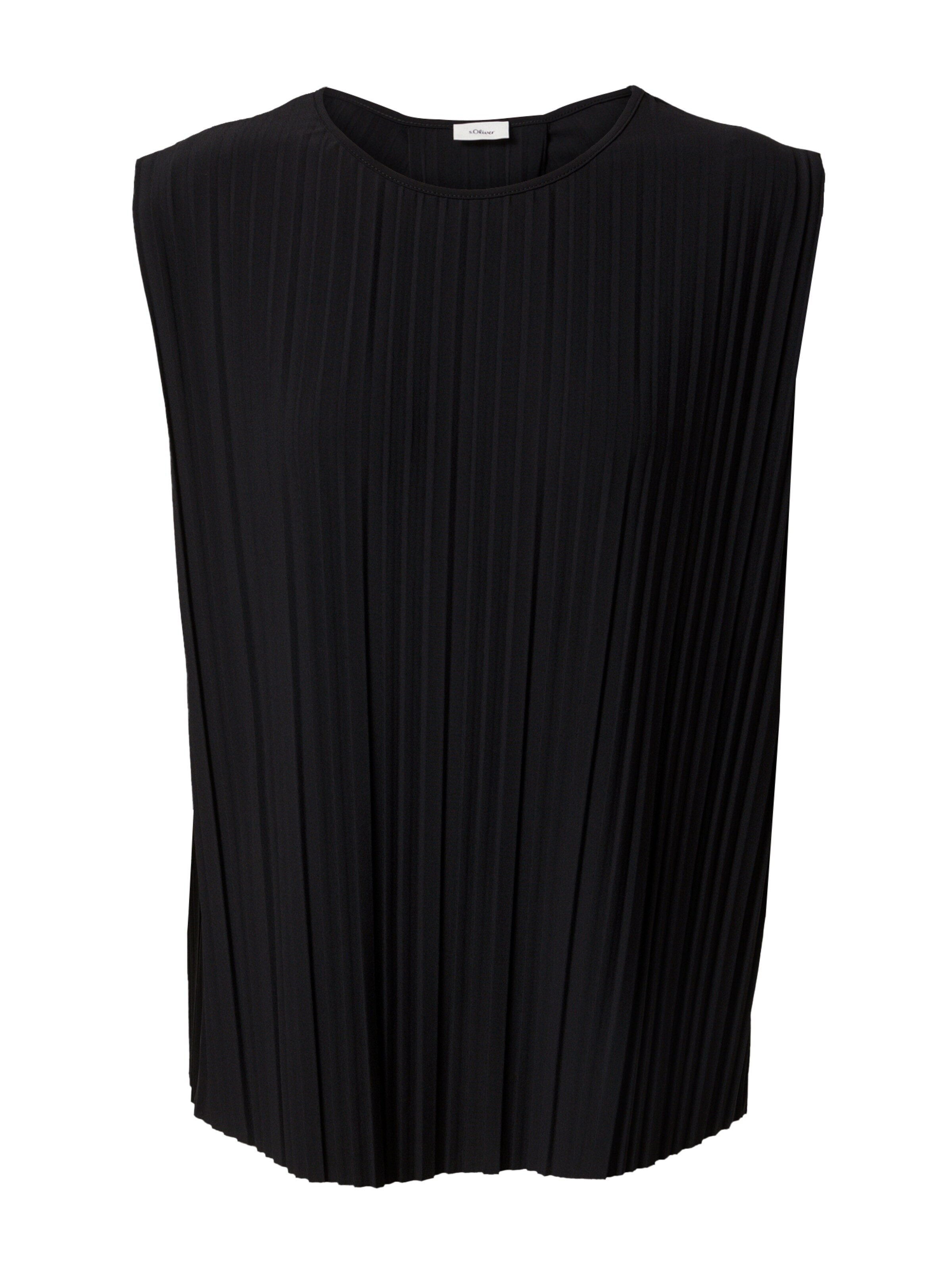 s.Oliver BLACK LABEL Shirt in Schwarz: Vorderseite