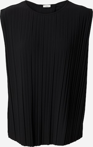 s.Oliver BLACK LABEL - Camiseta en negro: frente