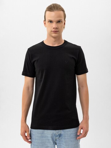 By Diess Collection Μπλουζάκι σε μαύρο: μπροστά