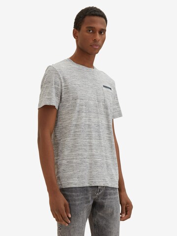 TOM TAILOR T-Shirt in Grau