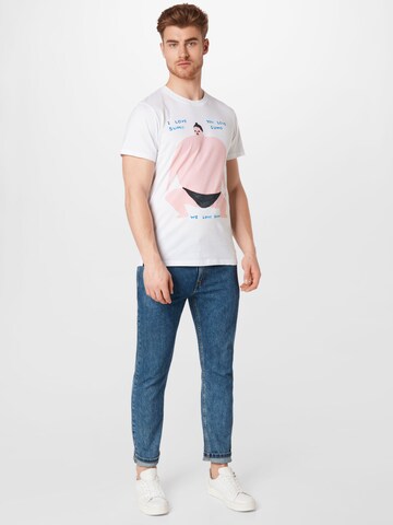 T-Shirt 'Stockholm' DEDICATED. en blanc